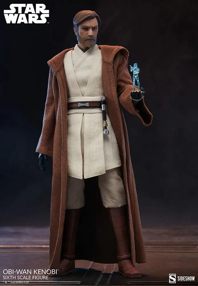 Star Wars The Clone Wars akcijska figura 1/6 Obi-Wan Kenobi 30 cm fotografija izdelka