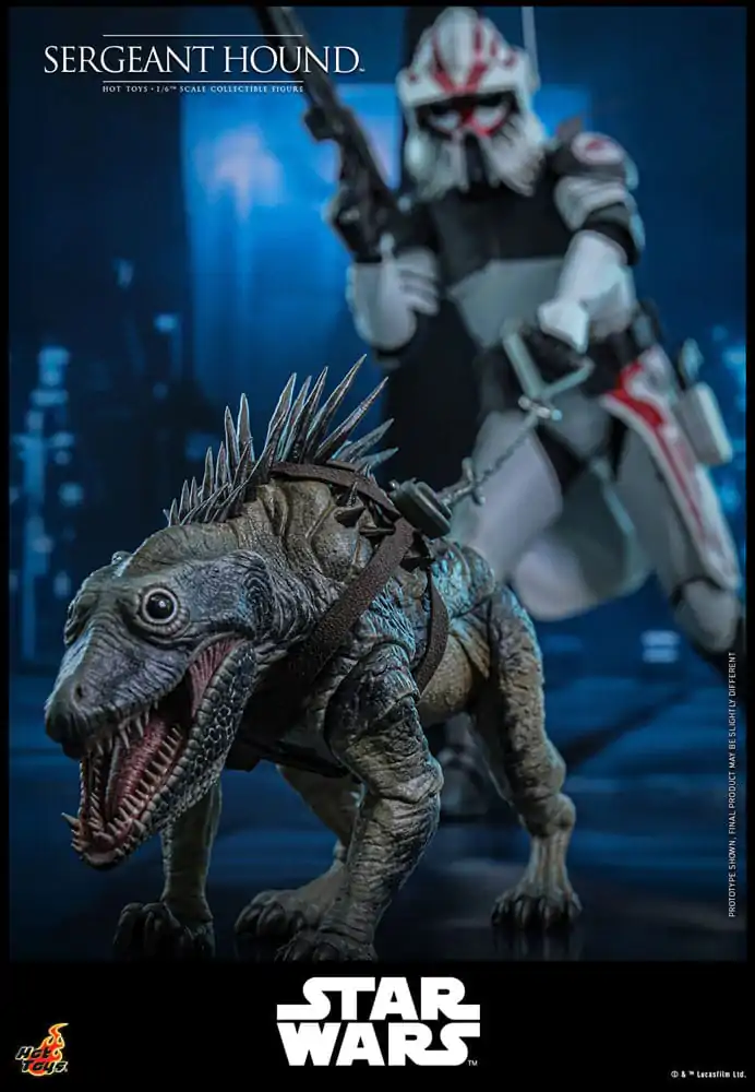 Star Wars: The Clone Wars akcijska figura 1/6 Sergeant Hound 30 centimetrov fotografija izdelka