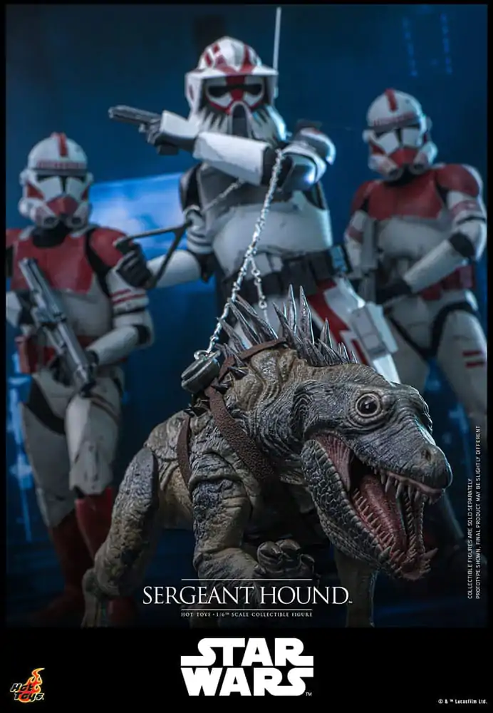 Star Wars: The Clone Wars akcijska figura 1/6 Sergeant Hound 30 centimetrov fotografija izdelka