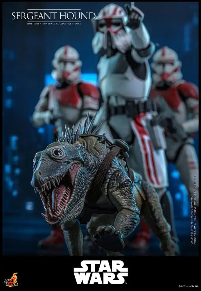 Star Wars: The Clone Wars akcijska figura 1/6 Sergeant Hound 30 centimetrov fotografija izdelka