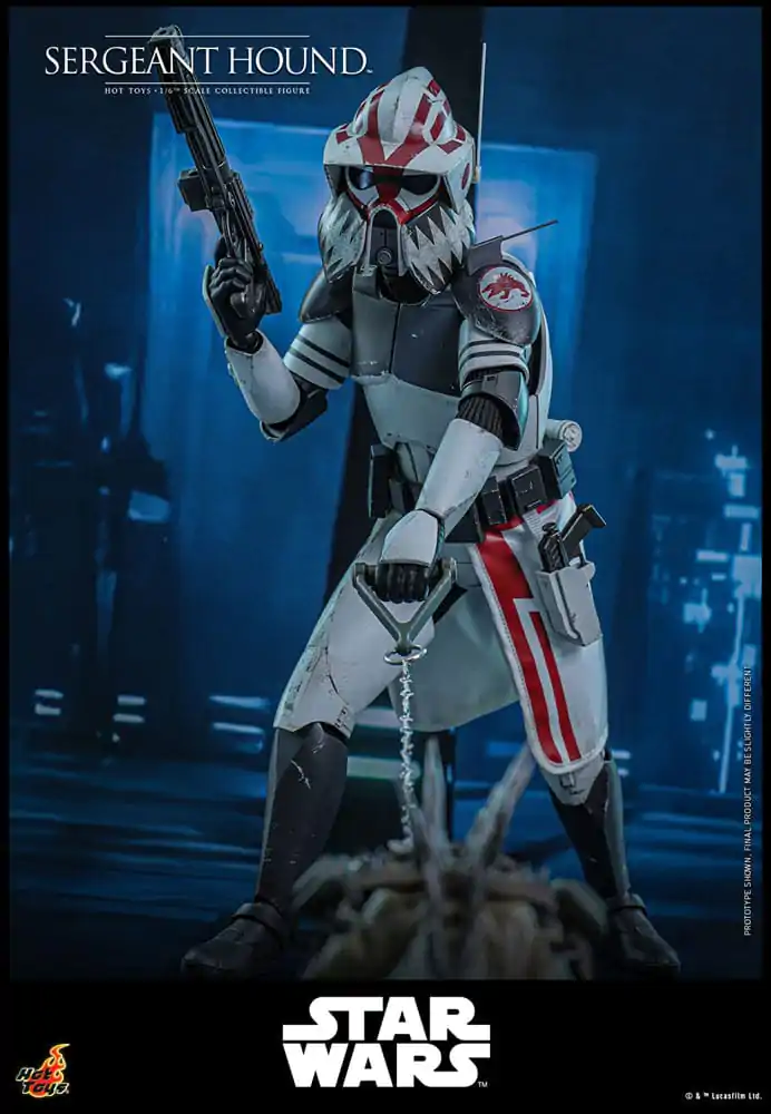 Star Wars: The Clone Wars akcijska figura 1/6 Sergeant Hound 30 centimetrov fotografija izdelka
