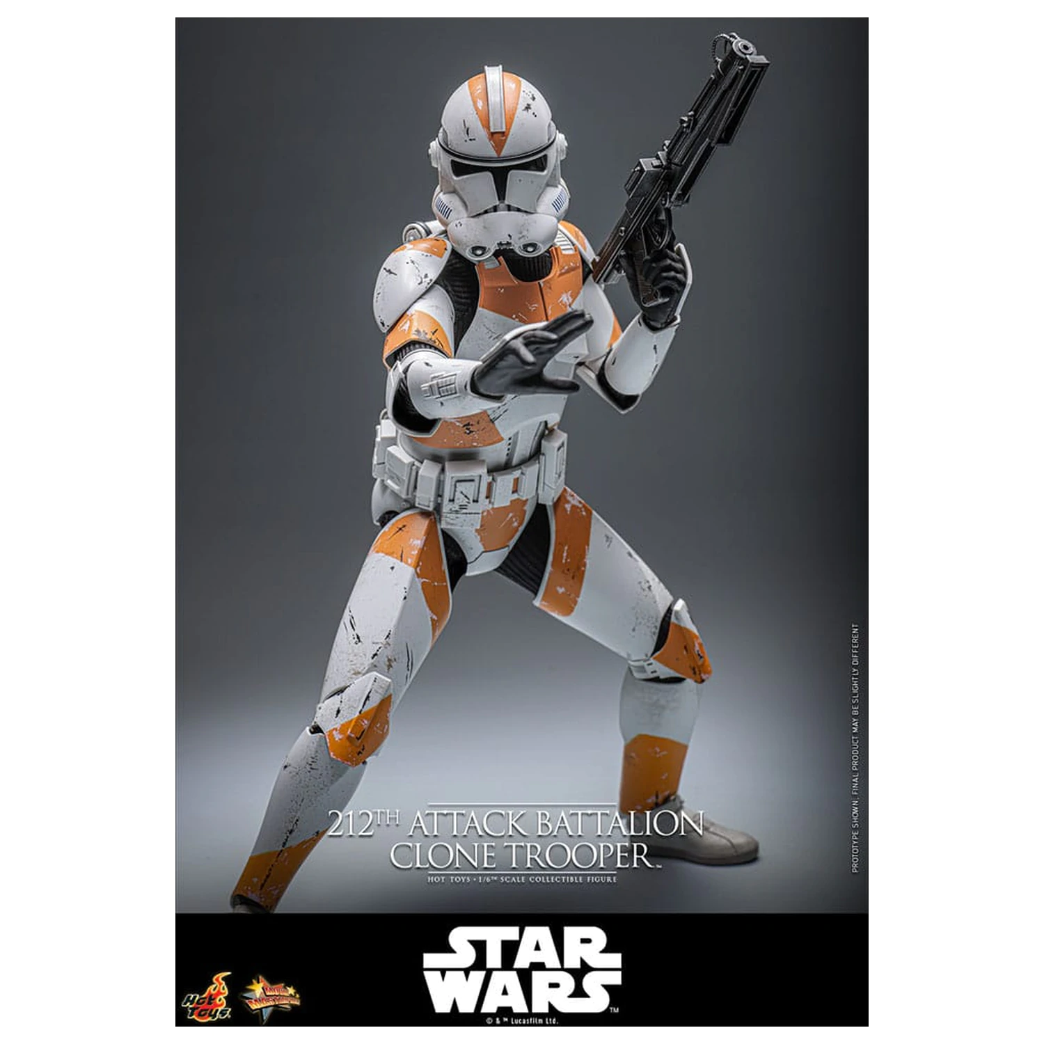 Star Wars: The Clone Wars Akcijska figura 1/6 212th Attack Battalion Clone Trooper 30 centimetrov fotografija izdelka