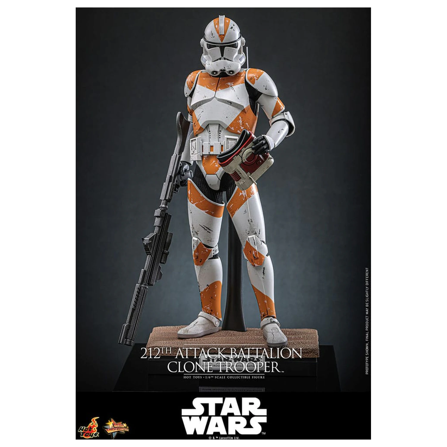 Star Wars: The Clone Wars Akcijska figura 1/6 212th Attack Battalion Clone Trooper 30 centimetrov fotografija izdelka