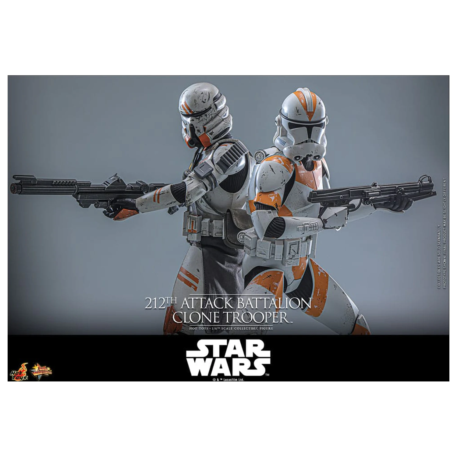 Star Wars: The Clone Wars Akcijska figura 1/6 212th Attack Battalion Clone Trooper 30 centimetrov fotografija izdelka