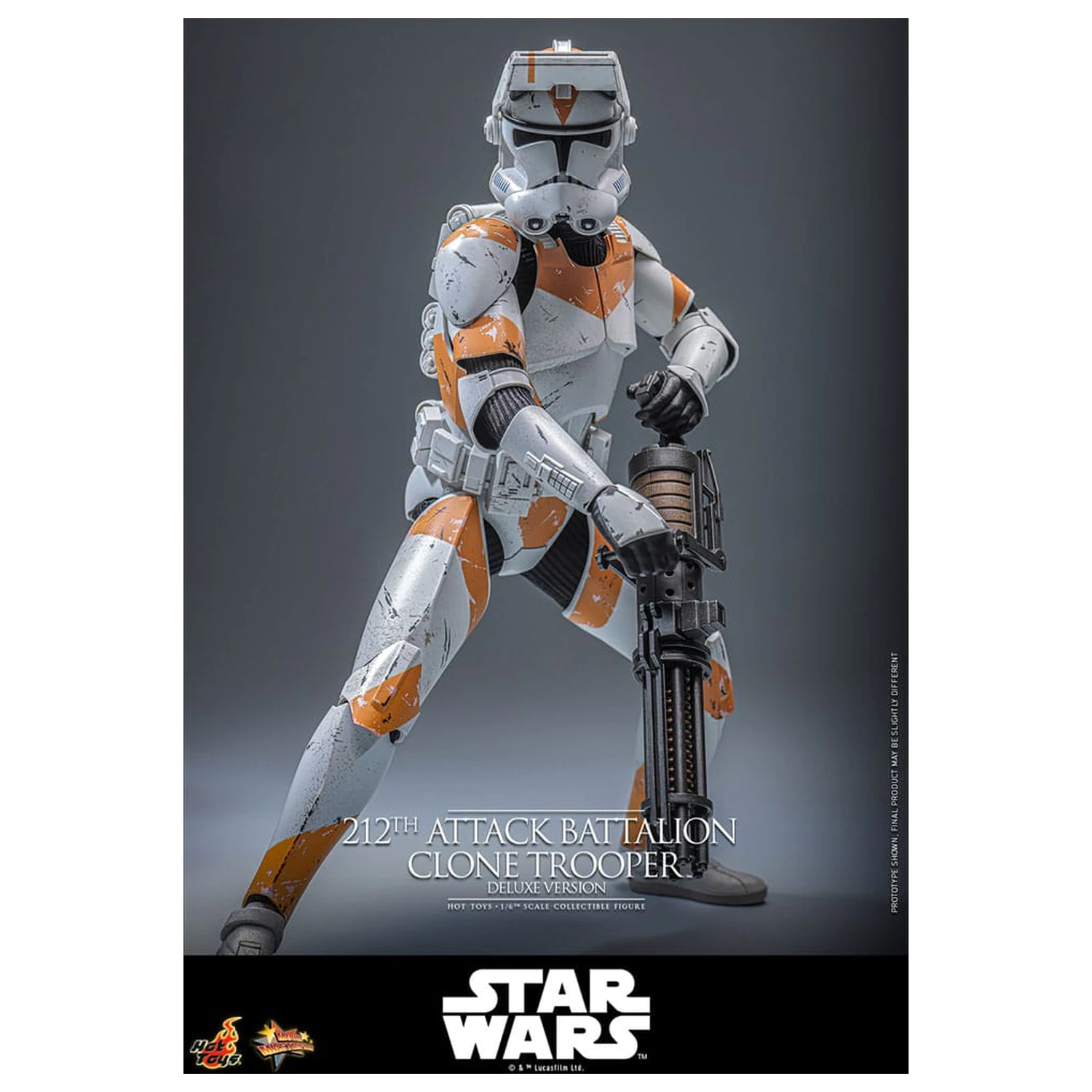 Star Wars: The Clone Wars Akcijska figura 1/6 212th Attack Battalion Clone Trooper Deluxe Version 30 cm fotografija izdelka