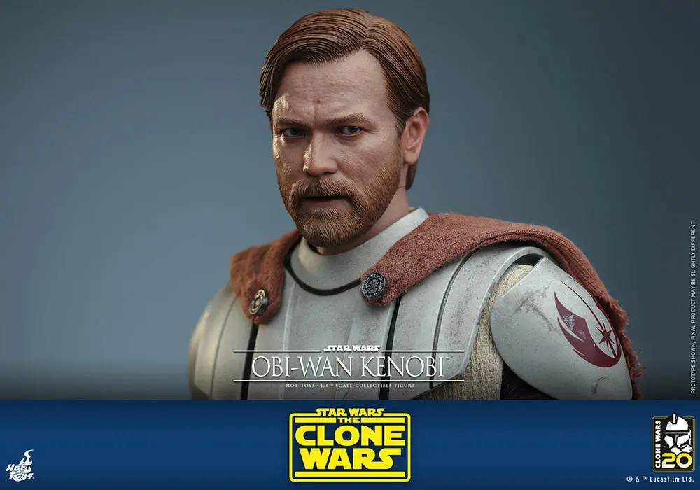 Star Wars The Clone Wars akcijska figura 1/6 Obi-Wan Kenobi 30 cm fotografija izdelka