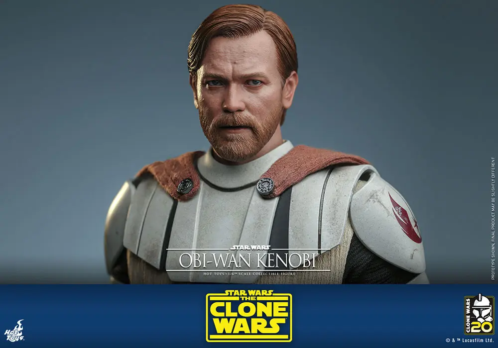Star Wars The Clone Wars akcijska figura 1/6 Obi-Wan Kenobi 30 cm fotografija izdelka