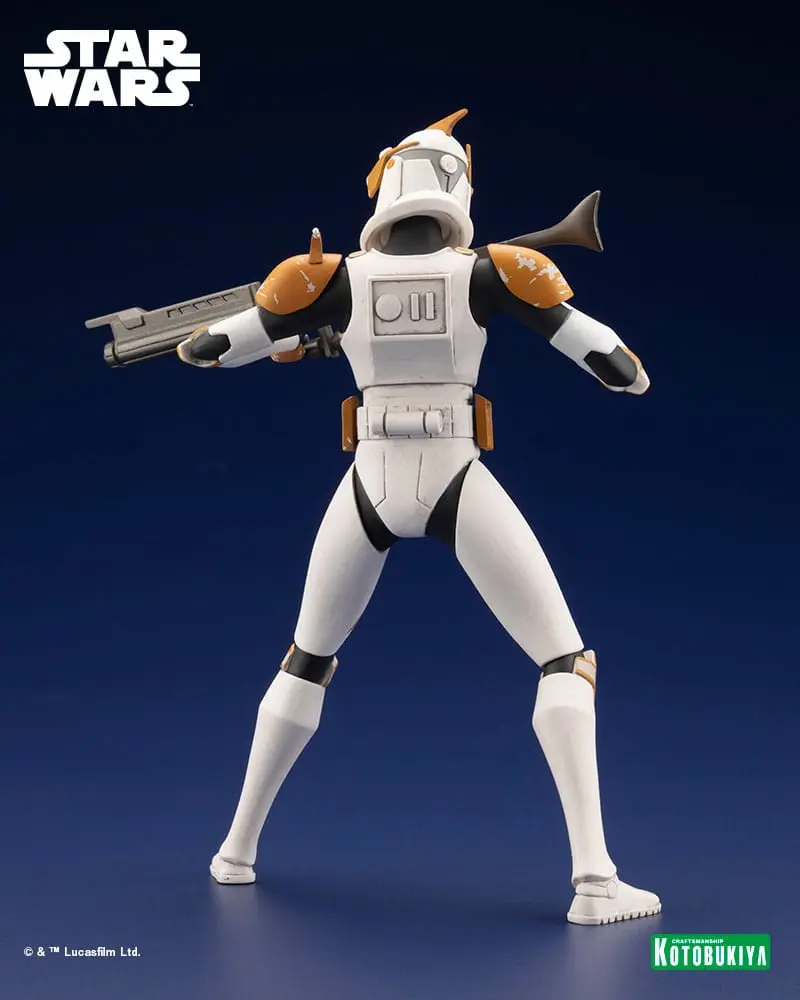 Star Wars The Clone Wars ARTFX Kip 1/10 Poveljnik Cody 17 cm fotografija izdelka