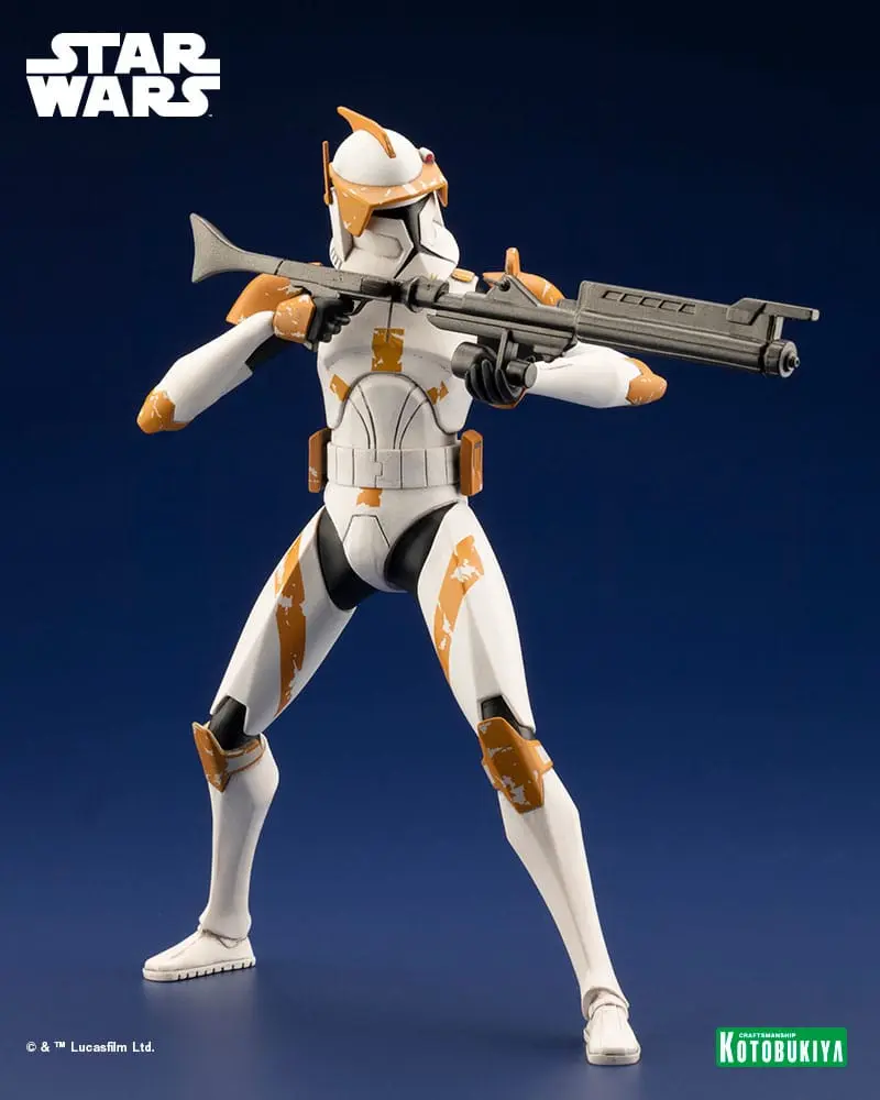 Star Wars The Clone Wars ARTFX Kip 1/10 Poveljnik Cody 17 cm fotografija izdelka