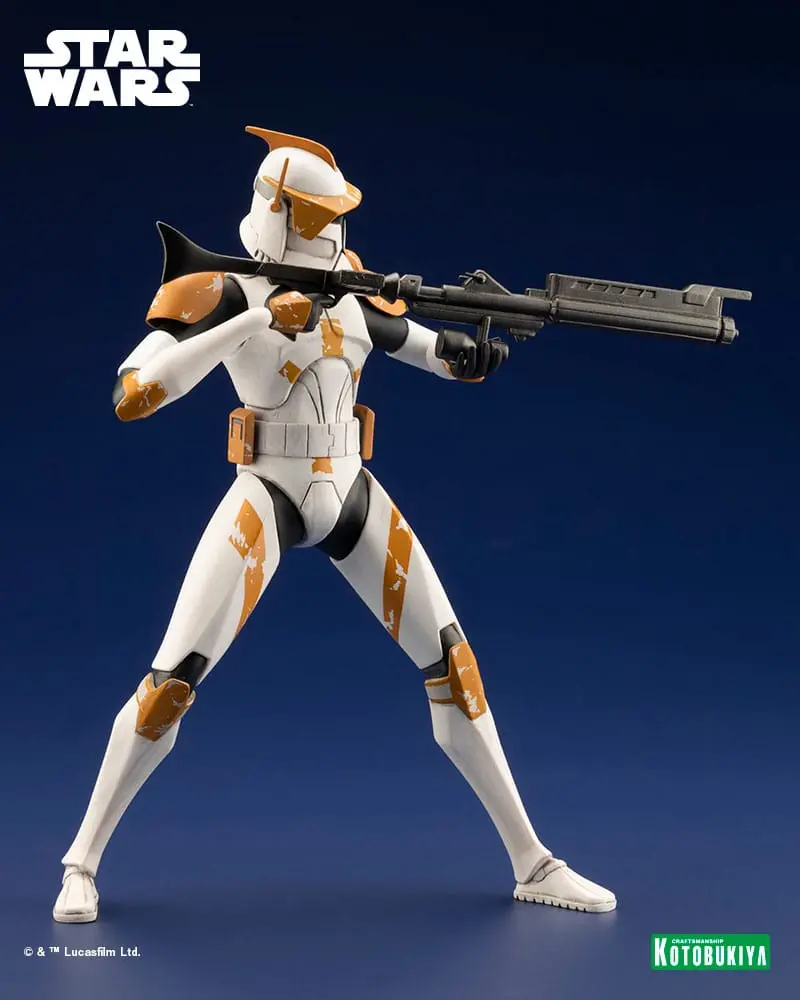 Star Wars The Clone Wars ARTFX Kip 1/10 Poveljnik Cody 17 cm fotografija izdelka