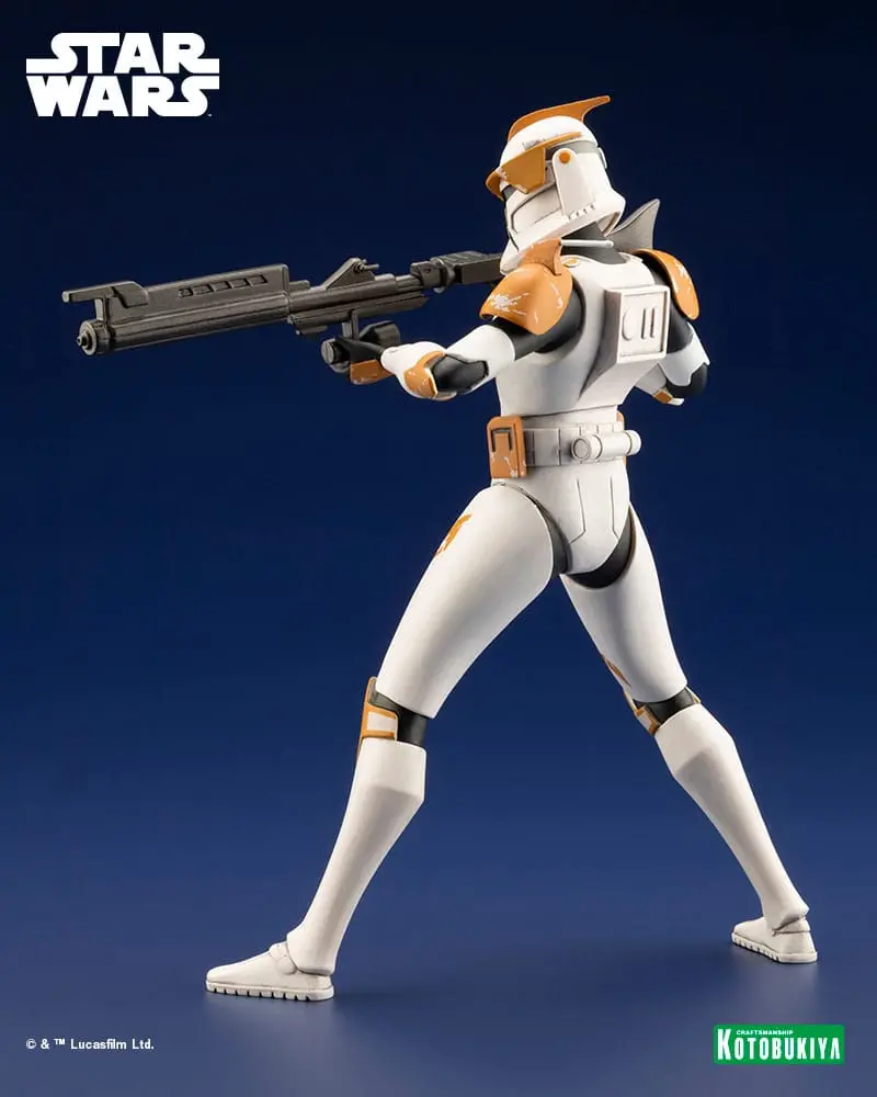 Star Wars The Clone Wars ARTFX Kip 1/10 Poveljnik Cody 17 cm fotografija izdelka