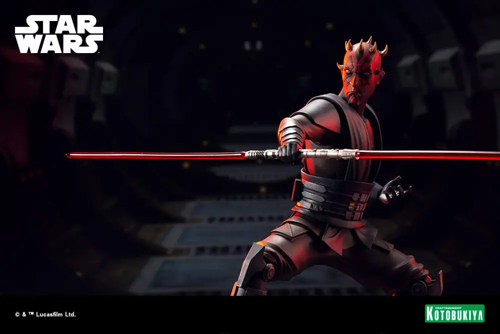 Star Wars The Clone Wars ARTFX PVC Kip 1/7 Darth Maul 26 cm fotografija izdelka