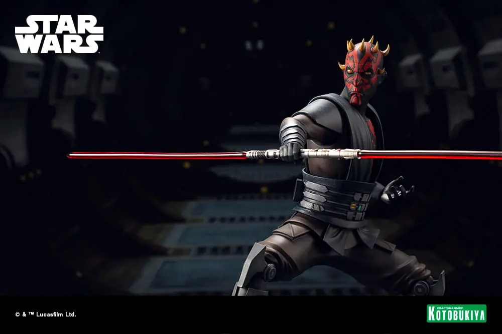 Star Wars The Clone Wars ARTFX PVC Kip 1/7 Darth Maul 26 cm fotografija izdelka