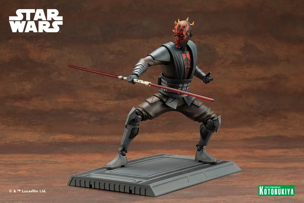 Star Wars The Clone Wars ARTFX PVC Kip 1/7 Darth Maul 26 cm fotografija izdelka