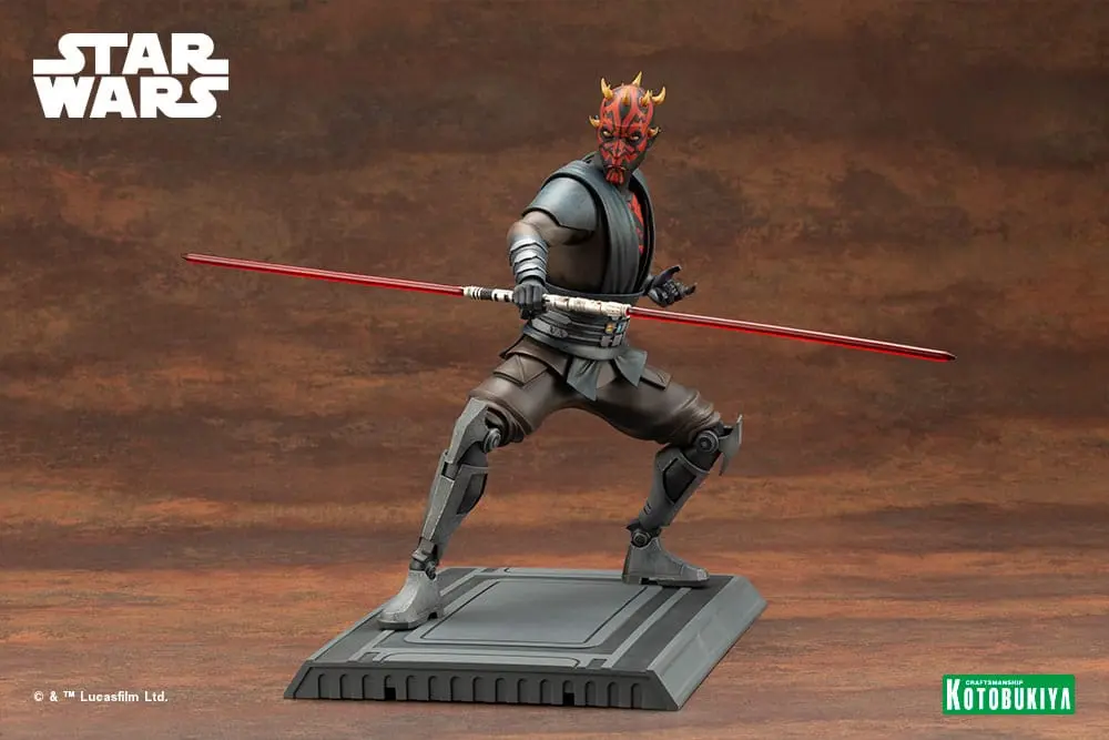 Star Wars The Clone Wars ARTFX PVC Kip 1/7 Darth Maul 26 cm fotografija izdelka