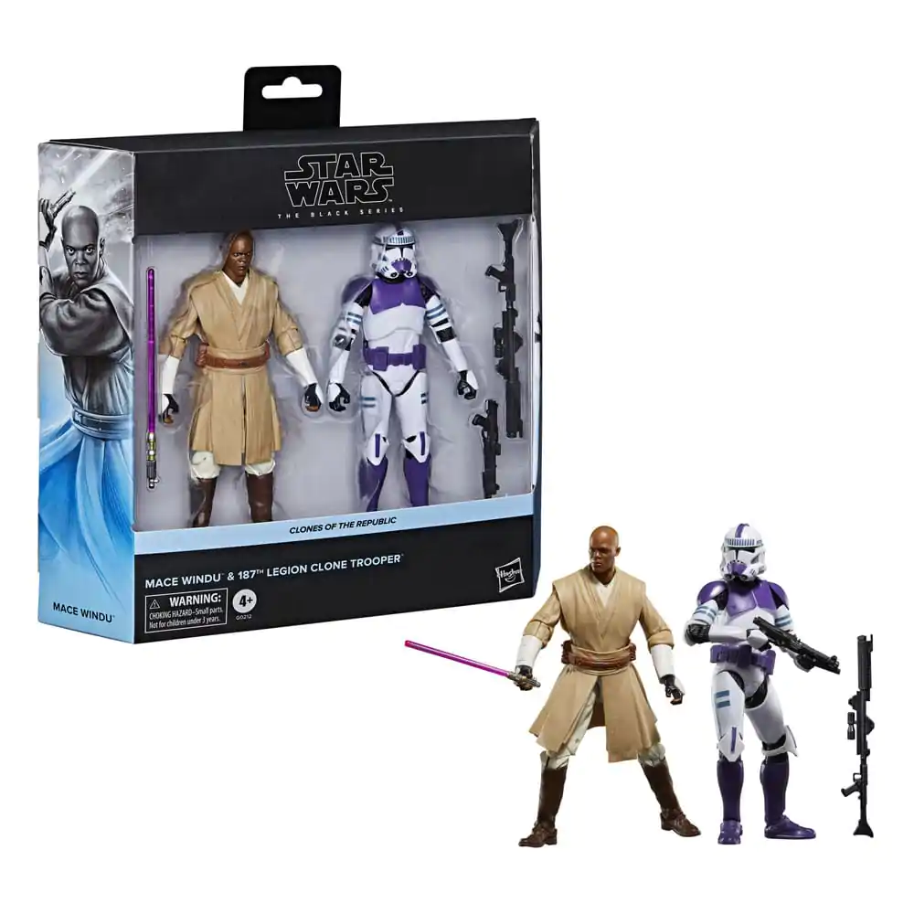 Star Wars: The Clone Wars Black Series akcijska figura 2-Pack Klon vojske republike 15 cm fotografija izdelka