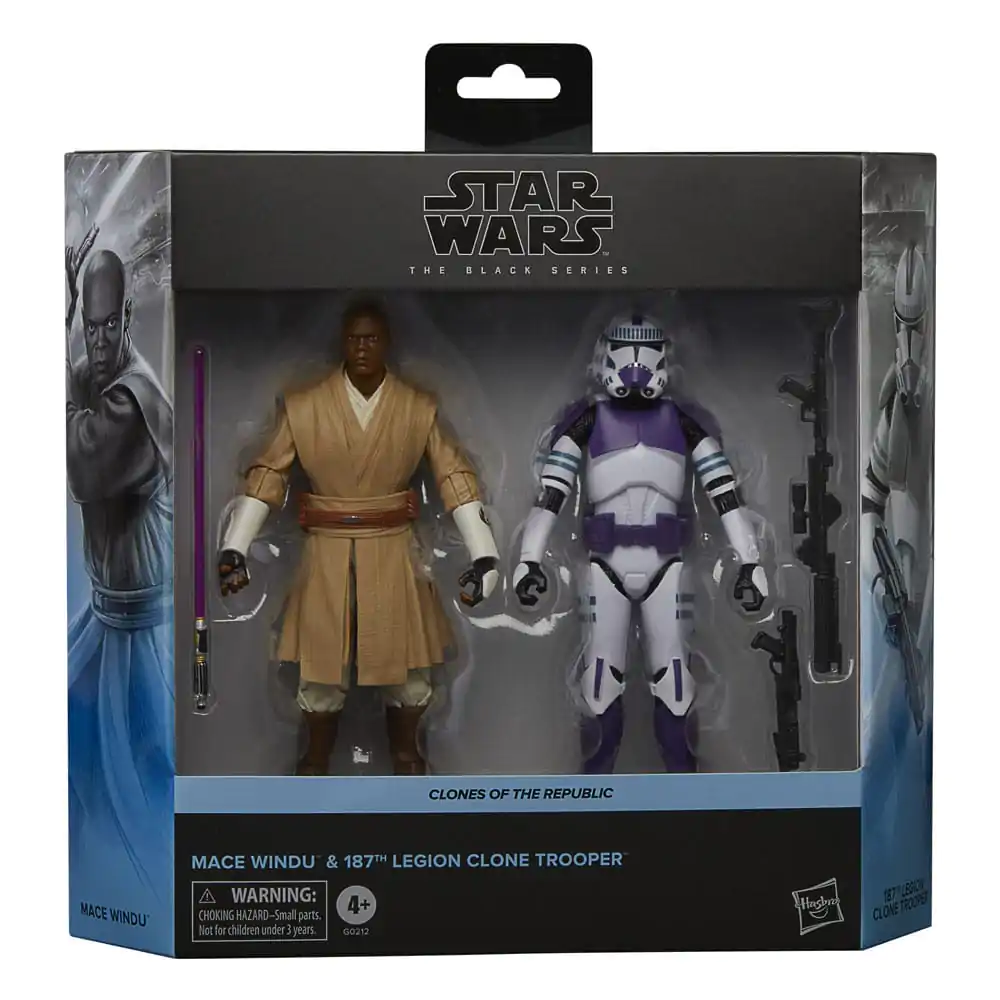 Star Wars: The Clone Wars Black Series akcijska figura 2-Pack Klon vojske republike 15 cm fotografija izdelka