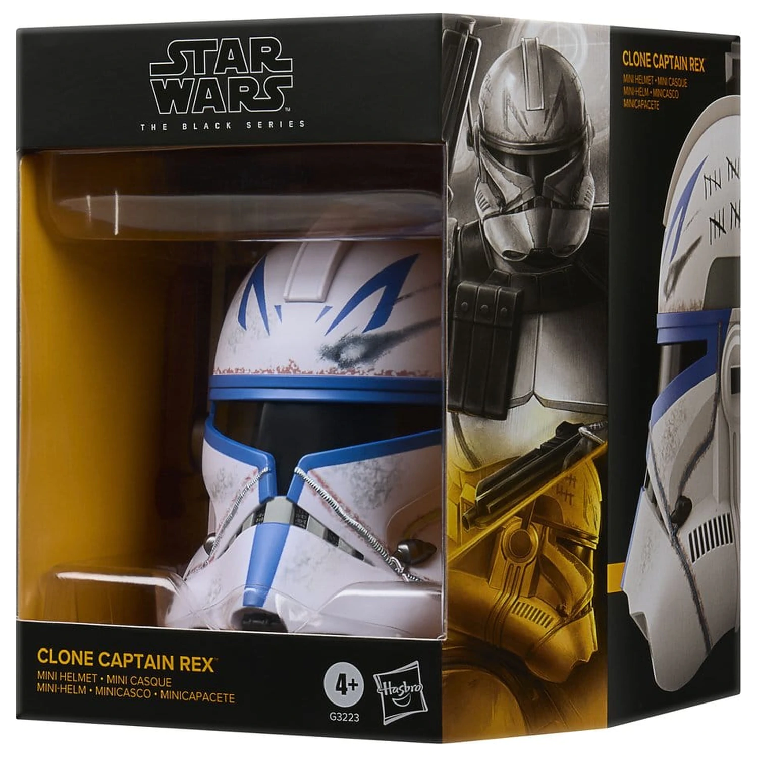Star Wars: The Clone Wars Black Series Mini čelada Clone Captain Rex 15 cm fotografija izdelka