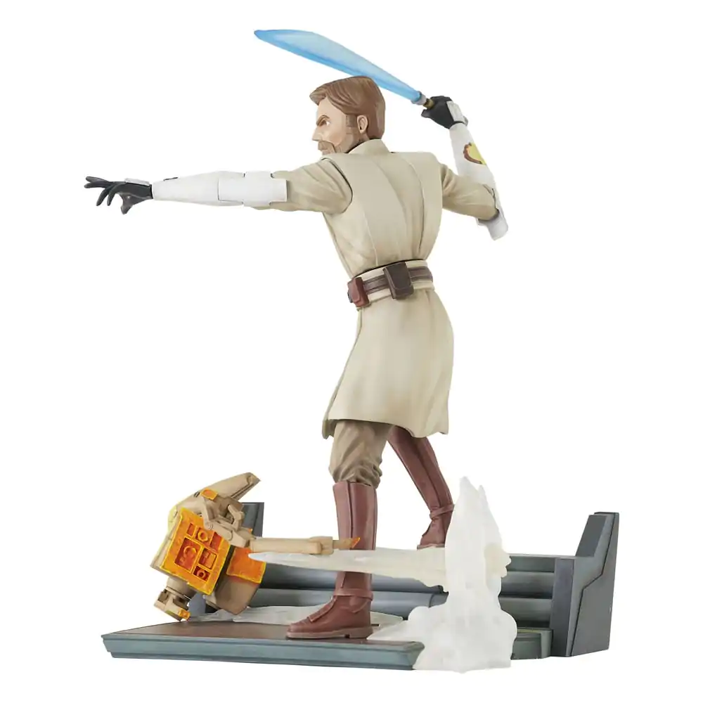 Star Wars: The Clone Wars Deluxe Gallery PVC Kip General Obi-Wan Kenobi 23 cm fotografija izdelka