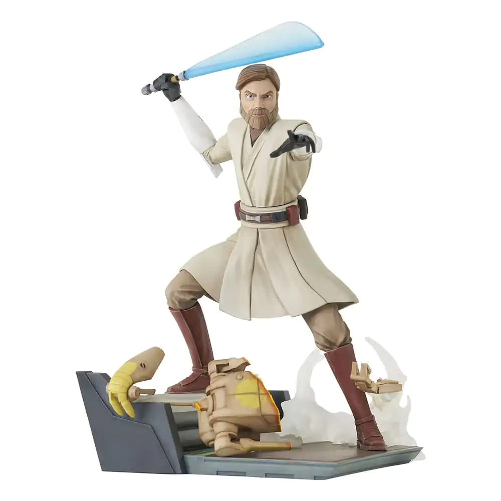 Star Wars: The Clone Wars Deluxe Gallery PVC Kip General Obi-Wan Kenobi 23 cm fotografija izdelka