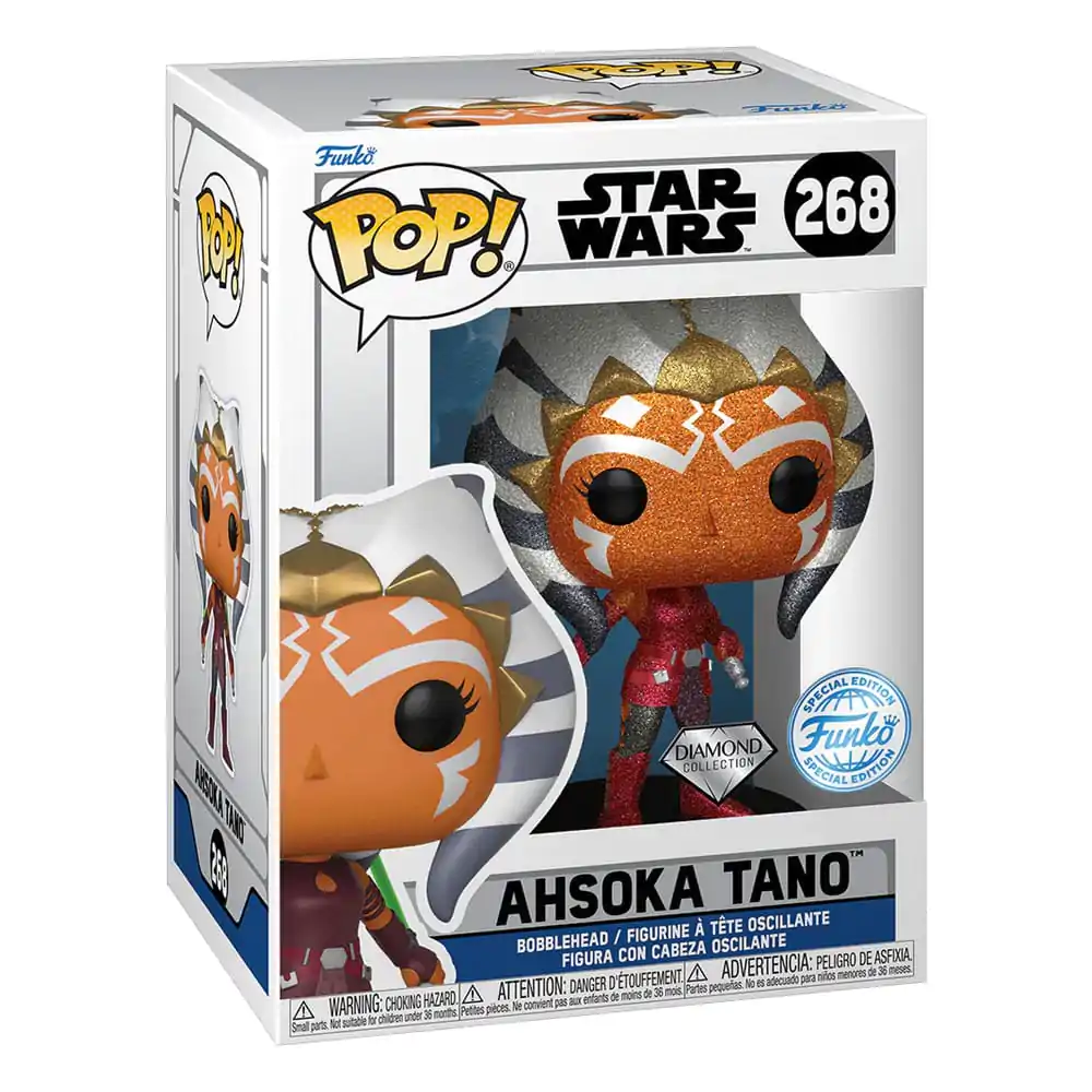 Star Wars: The Clone Wars Funko POP! Vinilna figurica Ahsoka (DGLT) Ekskluzivna 9 cm fotografija izdelka