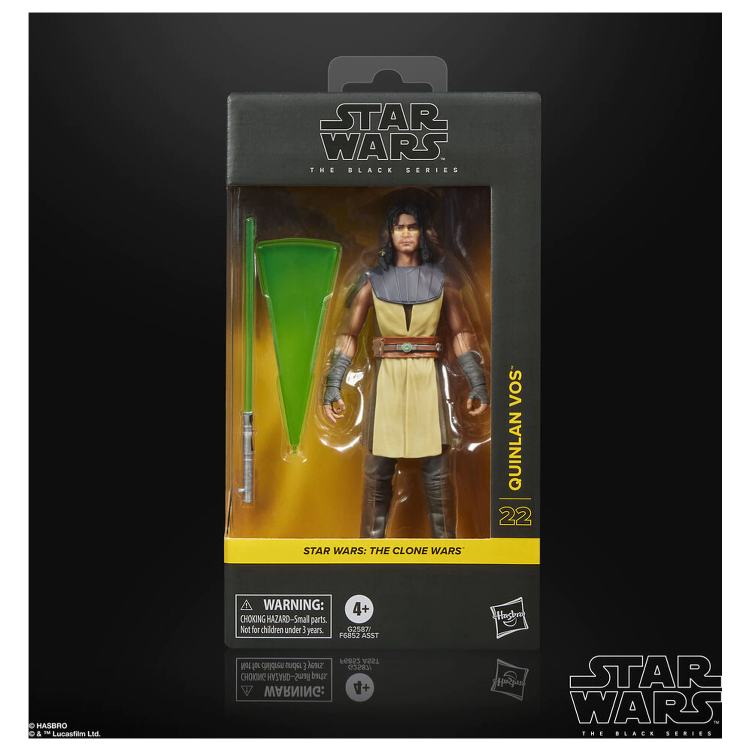 Star Wars The Clone Wars Quinlan Vos figura 15 cm fotografija izdelka
