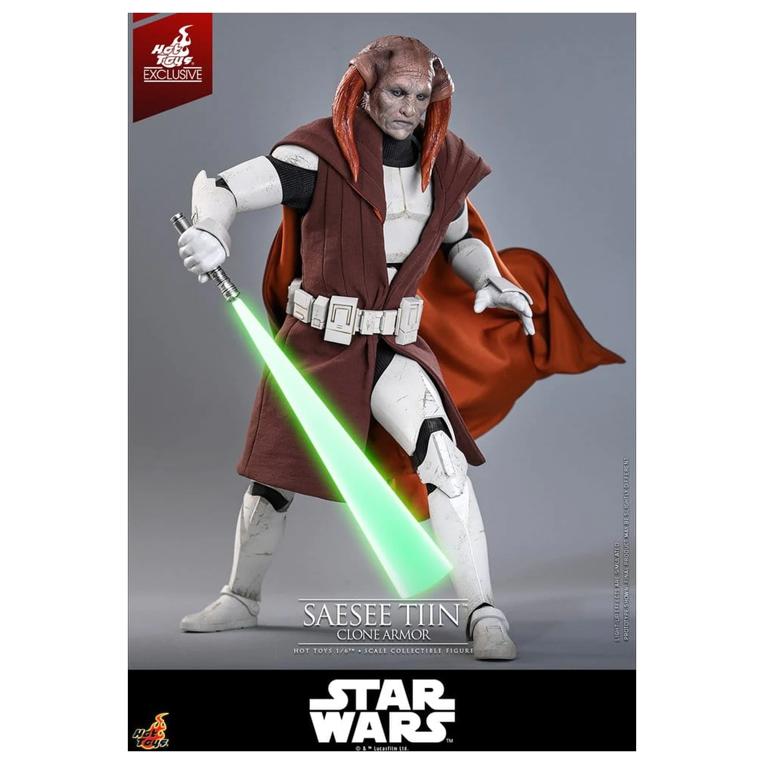 Star Wars: The Clone Wars Television Masterpiece akcijska figura 1/6 Saesee Tiin (Clone Armor) 32 cm fotografija izdelka