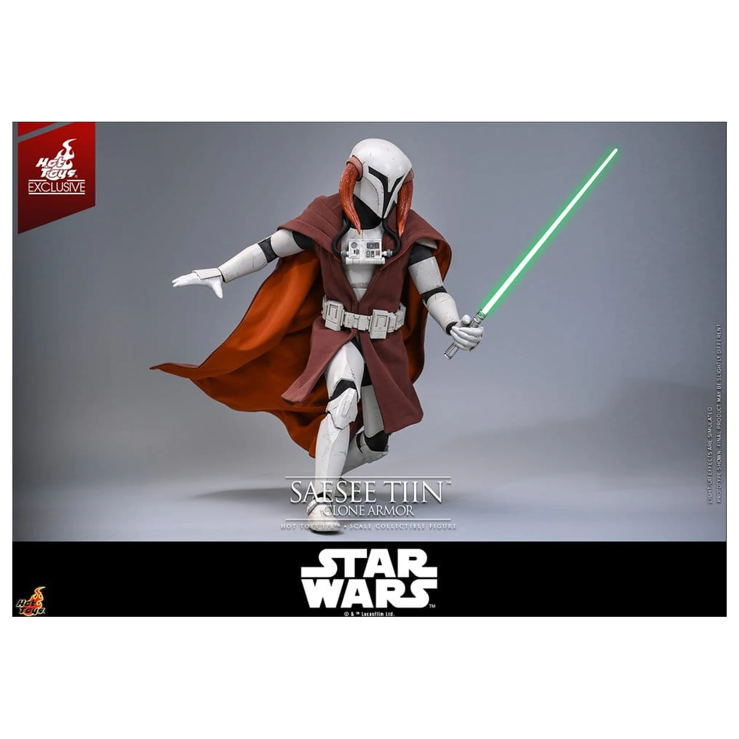 Star Wars: The Clone Wars Television Masterpiece akcijska figura 1/6 Saesee Tiin (Clone Armor) 32 cm fotografija izdelka