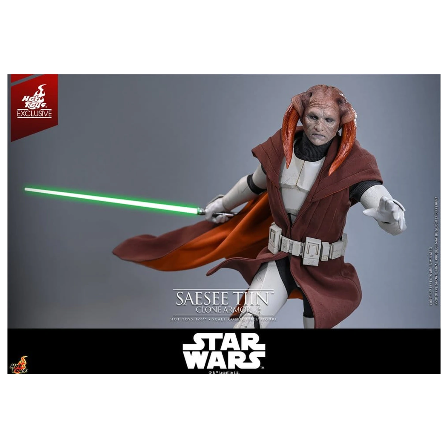 Star Wars: The Clone Wars Television Masterpiece akcijska figura 1/6 Saesee Tiin (Clone Armor) 32 cm fotografija izdelka