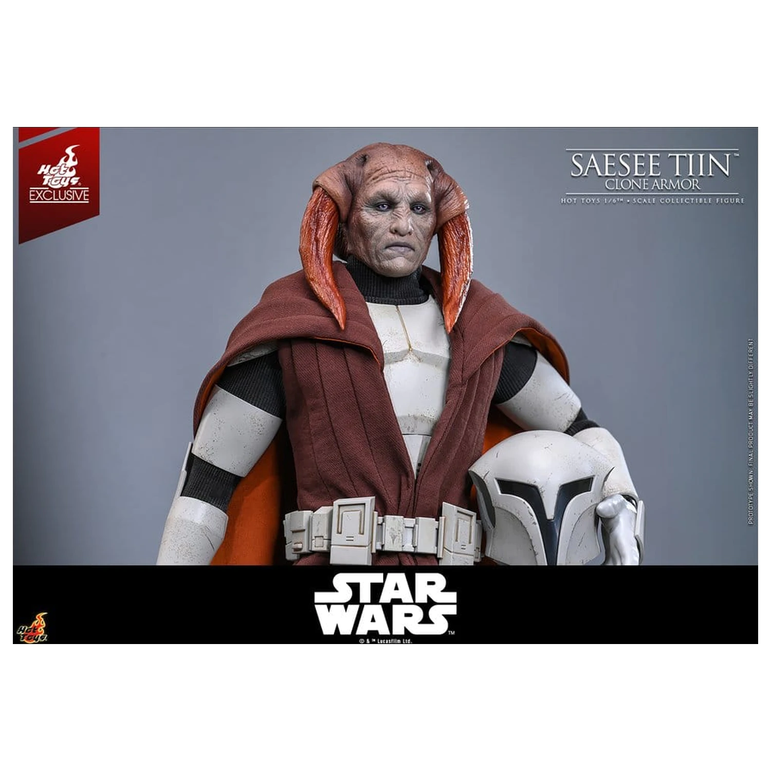 Star Wars: The Clone Wars Television Masterpiece akcijska figura 1/6 Saesee Tiin (Clone Armor) 32 cm fotografija izdelka
