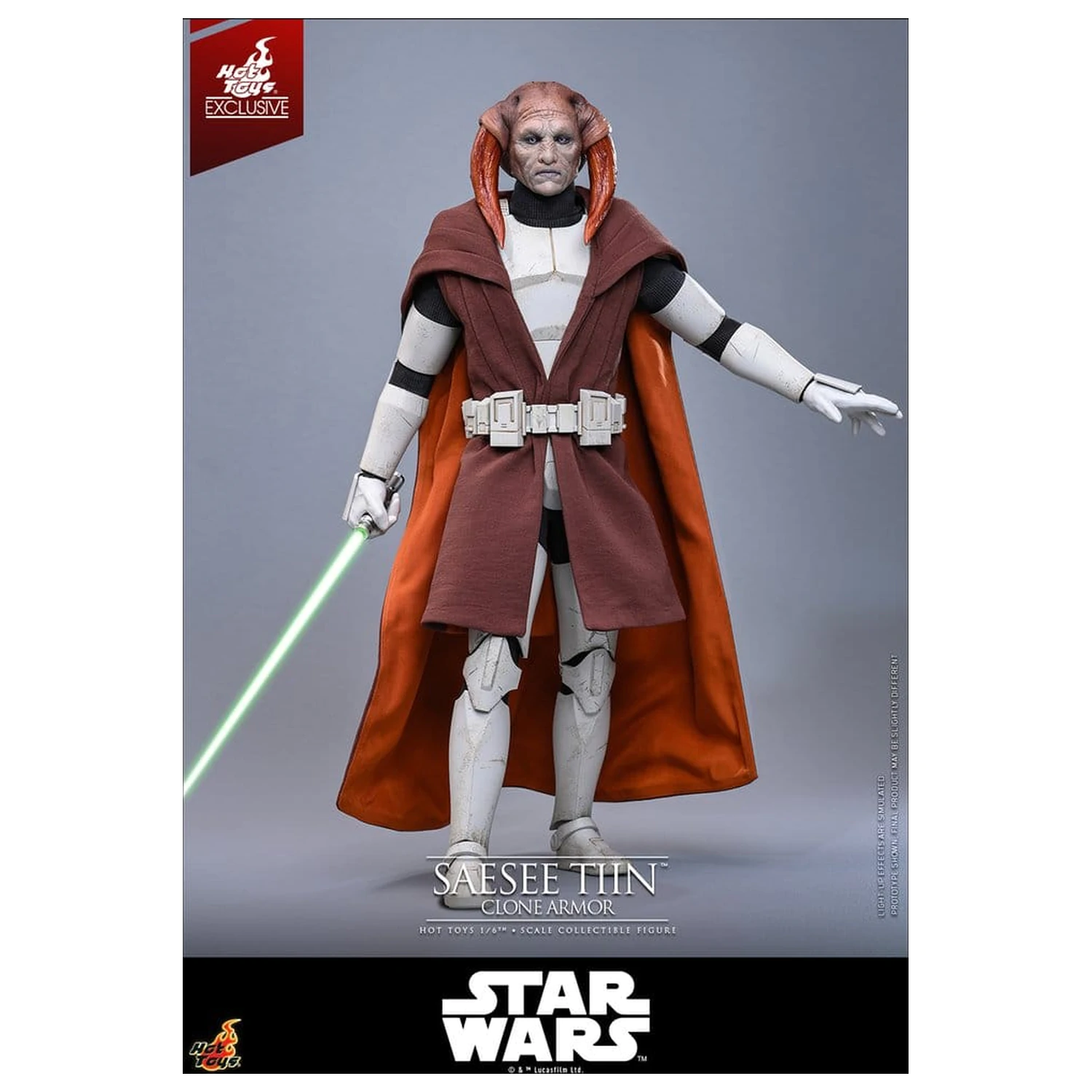 Star Wars: The Clone Wars Television Masterpiece akcijska figura 1/6 Saesee Tiin (Clone Armor) 32 cm fotografija izdelka
