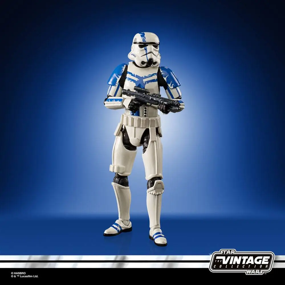 Star Wars: The Force Unleashed Vintage Collection akcijska figura 2022 Stormtrooper Commander 10 cm fotografija izdelka