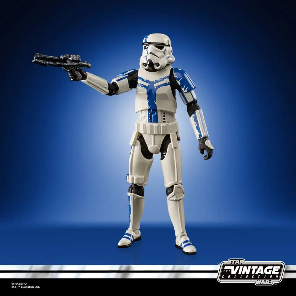 Star Wars: The Force Unleashed Vintage Collection akcijska figura 2022 Stormtrooper Commander 10 cm fotografija izdelka