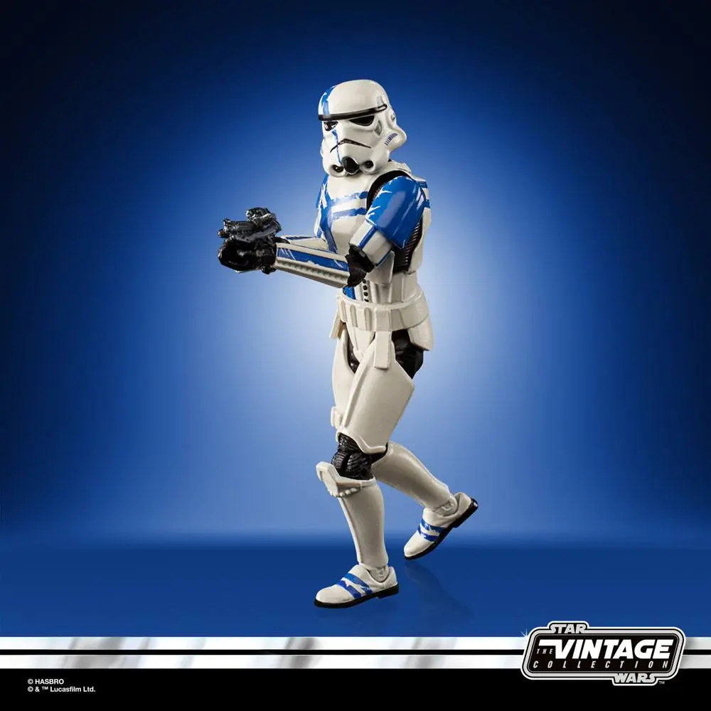 Star Wars: The Force Unleashed Vintage Collection akcijska figura 2022 Stormtrooper Commander 10 cm fotografija izdelka