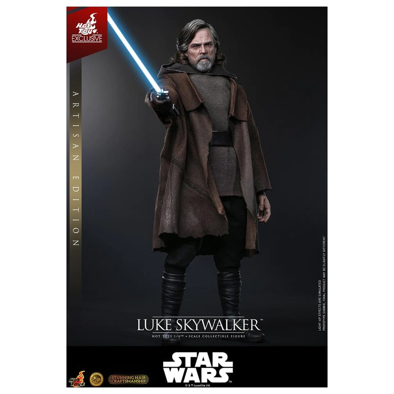 Star Wars: The Last Jedi Movie Masterpiece akcijska figura 1/6 Luke Skywalker (Artisan Edition) 29 cm fotografija izdelka