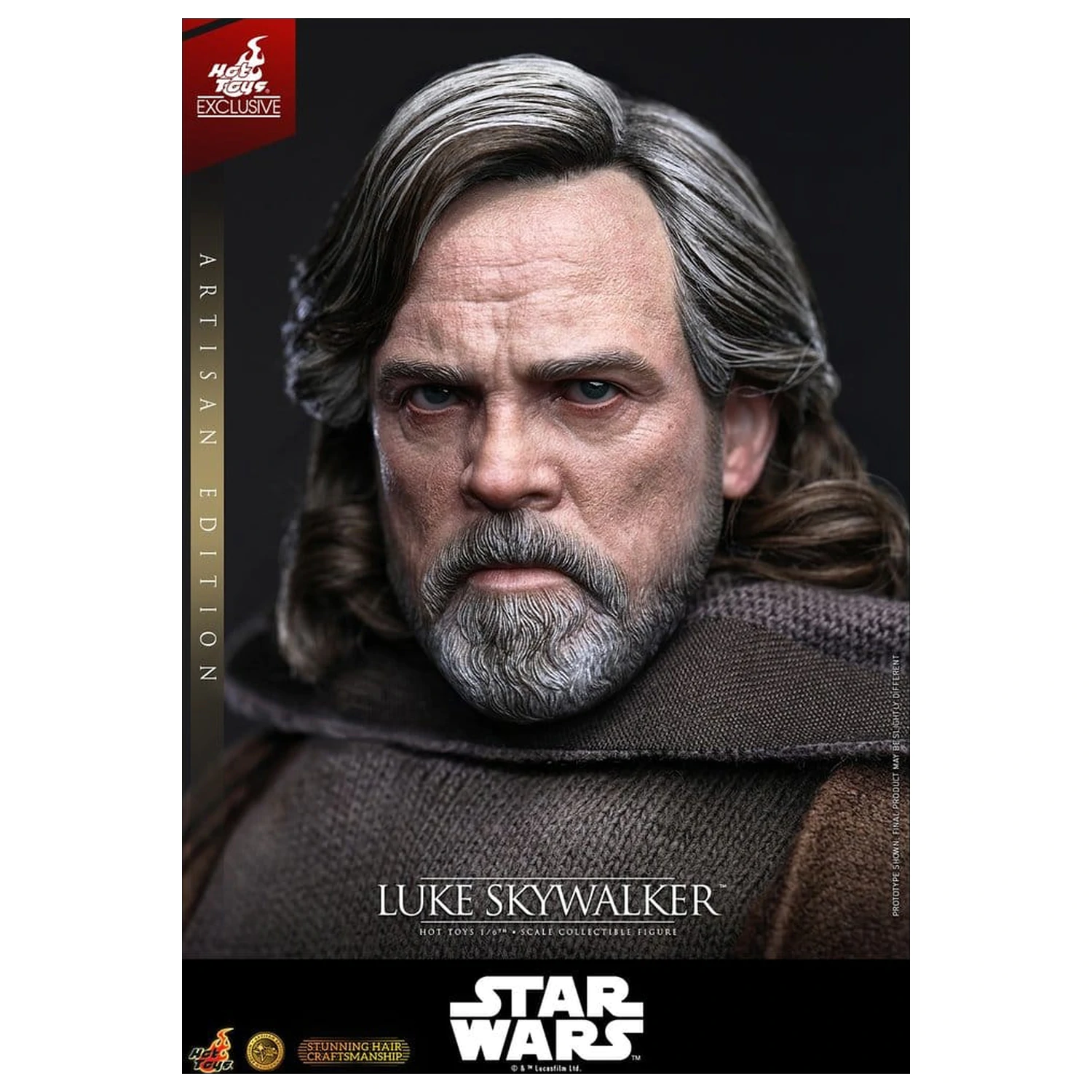 Star Wars: The Last Jedi Movie Masterpiece akcijska figura 1/6 Luke Skywalker (Artisan Edition) 29 cm fotografija izdelka