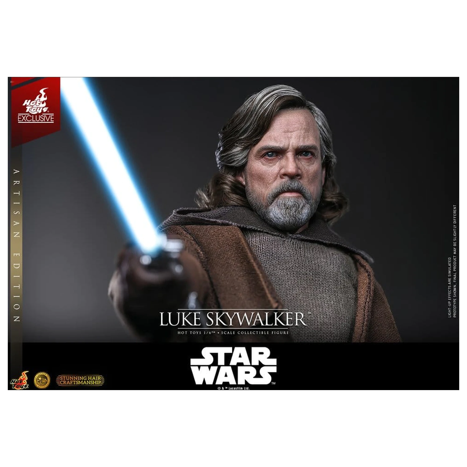 Star Wars: The Last Jedi Movie Masterpiece akcijska figura 1/6 Luke Skywalker (Artisan Edition) 29 cm fotografija izdelka
