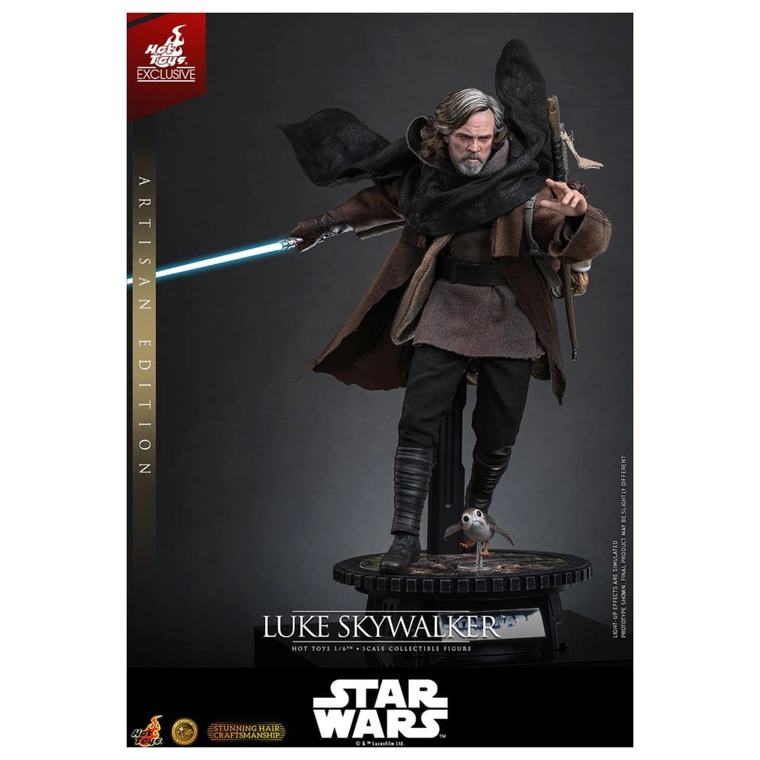 Star Wars: The Last Jedi Movie Masterpiece akcijska figura 1/6 Luke Skywalker (Artisan Edition) 29 cm fotografija izdelka