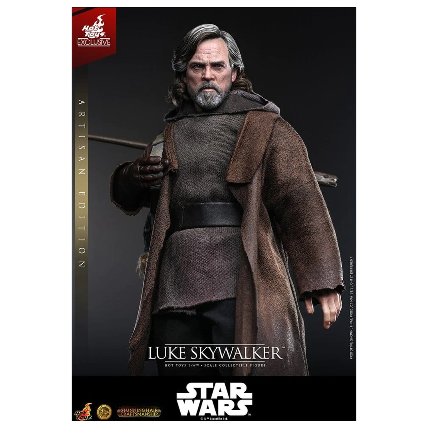 Star Wars: The Last Jedi Movie Masterpiece akcijska figura 1/6 Luke Skywalker (Artisan Edition) 29 cm fotografija izdelka