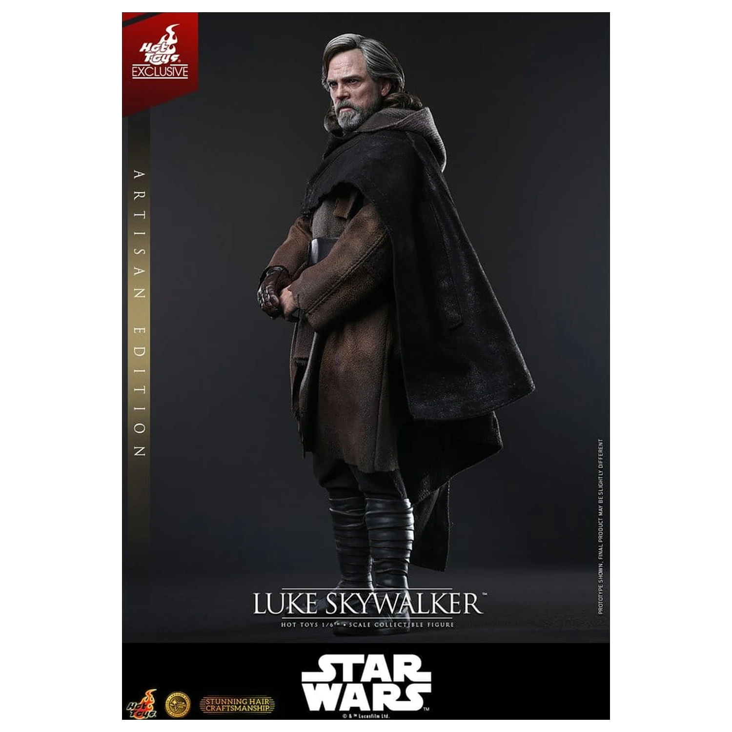 Star Wars: The Last Jedi Movie Masterpiece akcijska figura 1/6 Luke Skywalker (Artisan Edition) 29 cm fotografija izdelka