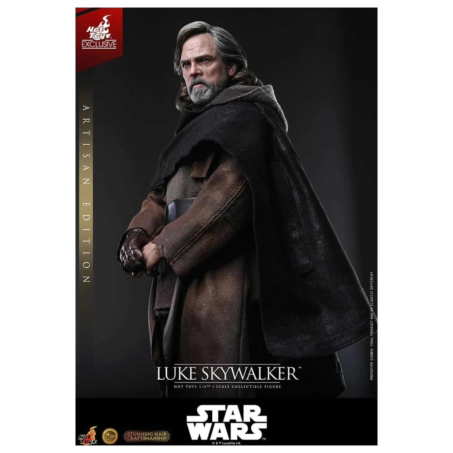 Star Wars: The Last Jedi Movie Masterpiece akcijska figura 1/6 Luke Skywalker (Artisan Edition) 29 cm fotografija izdelka