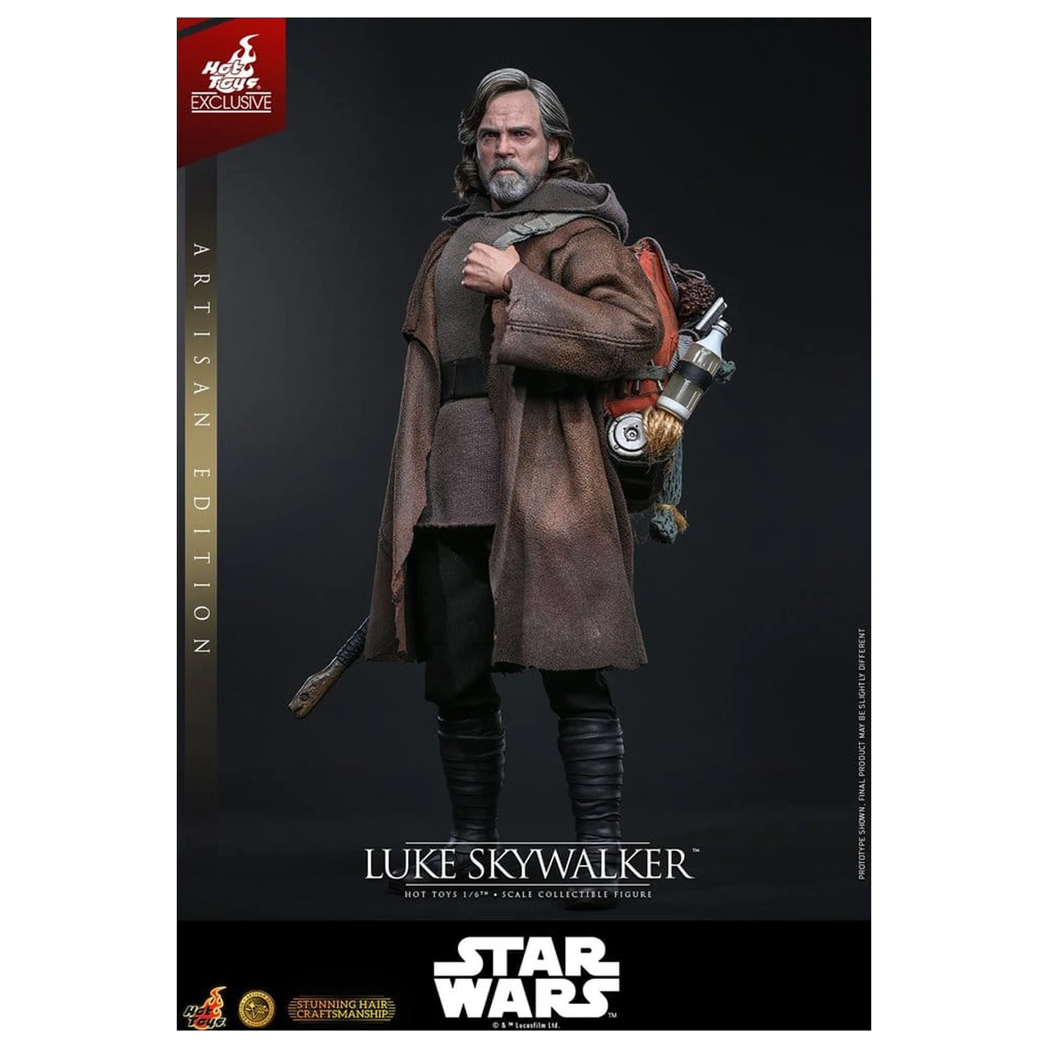Star Wars: The Last Jedi Movie Masterpiece akcijska figura 1/6 Luke Skywalker (Artisan Edition) 29 cm fotografija izdelka