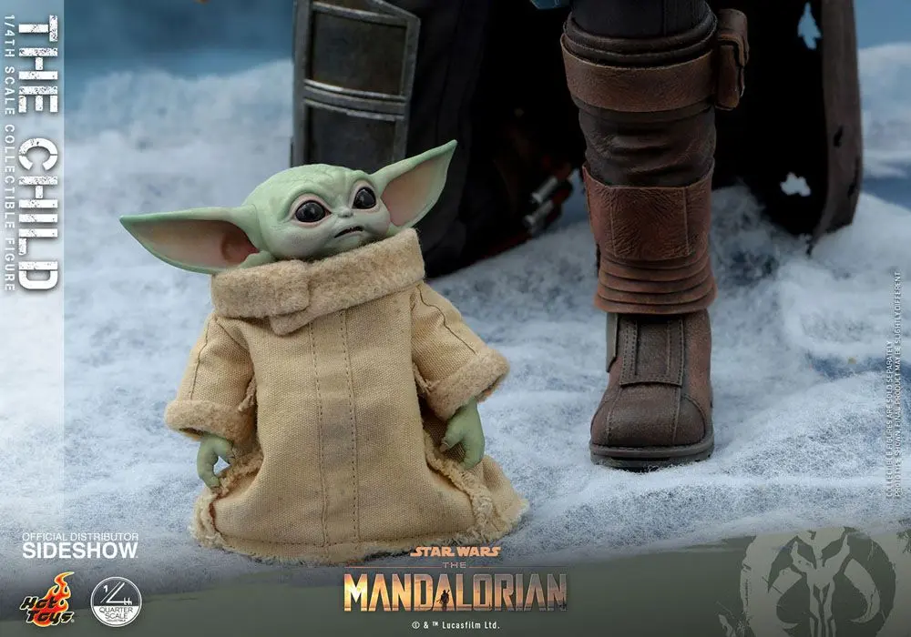 Star Wars The Mandalorian Akčná figúrka 1/4 The Child 9 cm fotografija izdelka