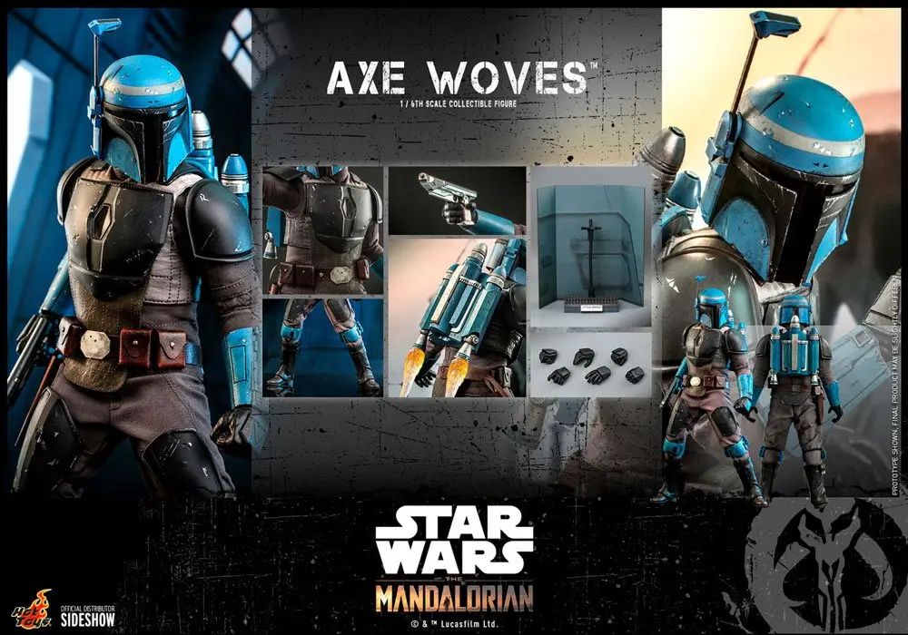 Star Wars The Mandalorian Akcijska Figura 1/6 Axe Woves 30 cm fotografija izdelka