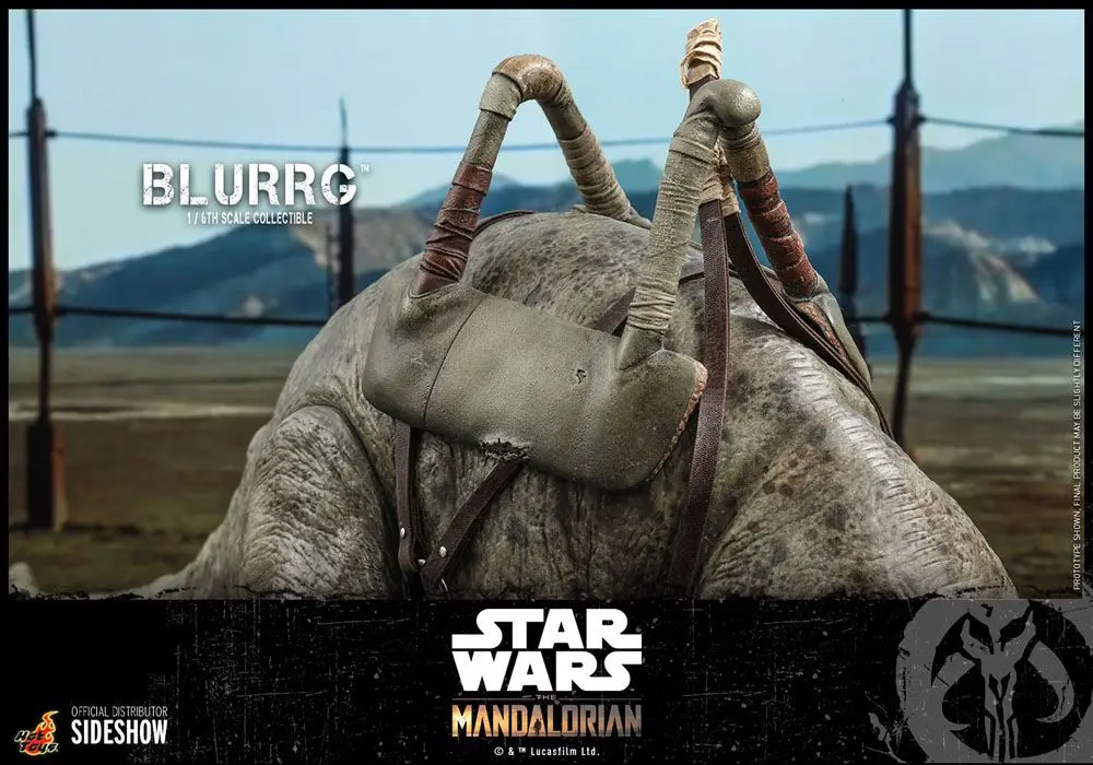 Star Wars The Mandalorian Akcijska figura 1/6 Blurrg 37 cm fotografija izdelka