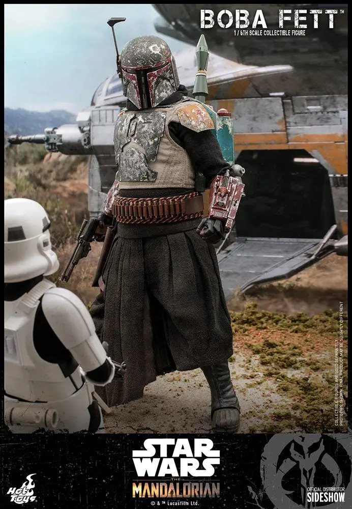 Star Wars The Mandalorian akcijska figura 1/6 Boba Fett 30 cm fotografija izdelka