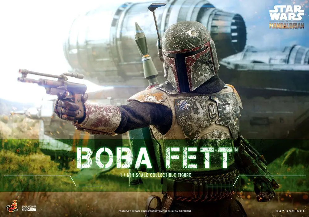 Star Wars The Mandalorian akcijska figura 1/6 Boba Fett 30 cm fotografija izdelka