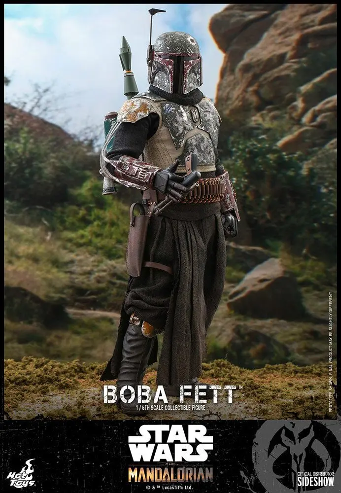 Star Wars The Mandalorian akcijska figura 1/6 Boba Fett 30 cm fotografija izdelka