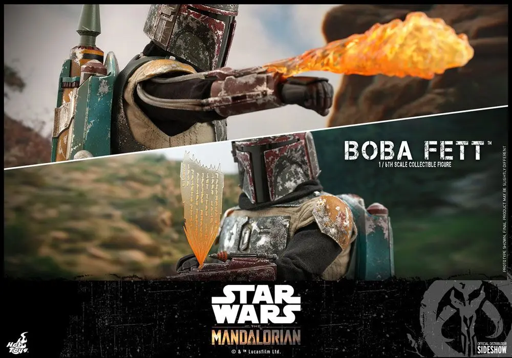 Star Wars The Mandalorian akcijska figura 1/6 Boba Fett 30 cm fotografija izdelka