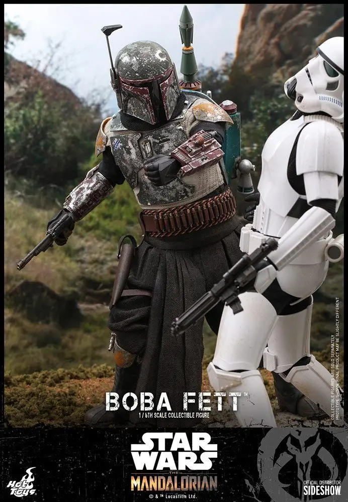 Star Wars The Mandalorian akcijska figura 1/6 Boba Fett 30 cm fotografija izdelka